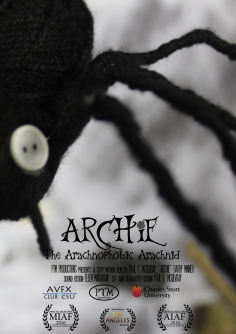 ‘~Archie: The Aracnophobic Arachnid海报,Archie: The Aracnophobic Arachnid预告片 -澳大利亚电影海报 ~’ 的图片