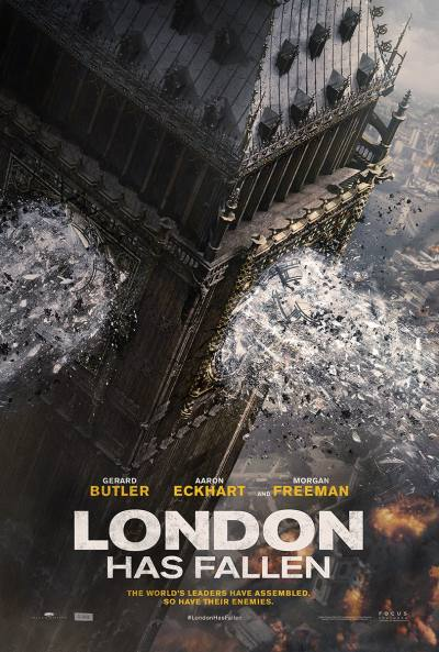 ~英国电影 London Has Fallen海报,London Has Fallen预告片  ~