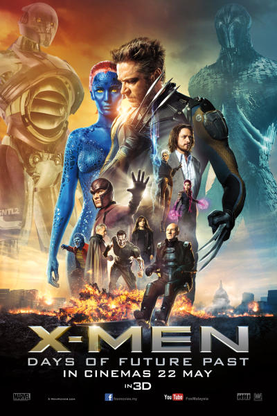 ~英国电影 X-Men: Days of Future Past海报,X-Men: Days of Future Past预告片  ~
