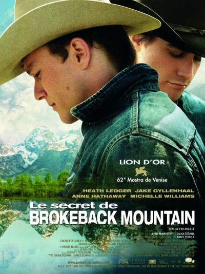 Brokeback Mountain海报,Brokeback Mountain预告片 加拿大电影海报 ~