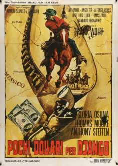 ‘~A Few Dollars for Django海报,A Few Dollars for Django预告片 -意大利电影海报 ~’ 的图片