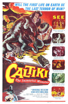 ~Caltiki, the Immortal Monster海报,Caltiki, the Immortal Monster预告片 -意大利电影海报 ~