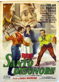 ‘~Santo disonore海报,Santo disonore预告片 -意大利电影海报 ~’ 的图片