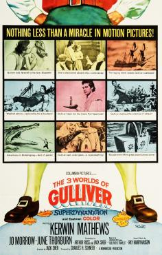 ~英国电影 The 3 Worlds of Gulliver海报,The 3 Worlds of Gulliver预告片  ~
