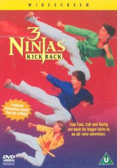 ~3 Ninjas Kick Back海报,3 Ninjas Kick Back预告片 -日本电影海报~