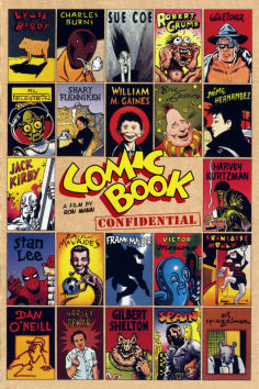 Comic Book Confidential海报,Comic Book Confidential预告片 加拿大电影海报 ~