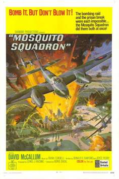 ~英国电影 Mosquito Squadron海报,Mosquito Squadron预告片  ~