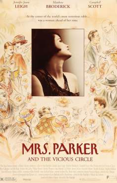 Mrs. Parker and the Vicious Circle海报,Mrs. Parker and the Vicious Circle预告片 加拿大电影海报 ~