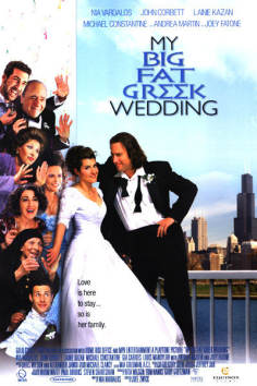 My Big Fat Greek Wedding海报,My Big Fat Greek Wedding预告片 加拿大电影海报 ~