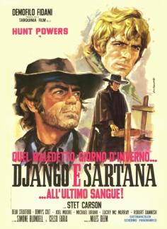 ‘~One Damned Day at Dawn… Django Meets Sartana!海报,One Damned Day at Dawn… Django Meets Sartana!预告片 -意大利电影海报 ~’ 的图片