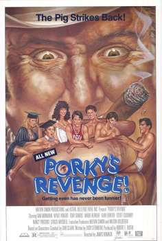 Porky's Revenge海报,Porky's Revenge预告片 加拿大电影海报 ~