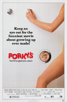 Porky's海报,Porky's预告片 加拿大电影海报 ~