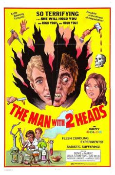 ~英国电影 The Man with Two Heads海报,The Man with Two Heads预告片  ~
