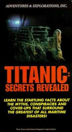 Titanic: Secrets Revealed海报,Titanic: Secrets Revealed预告片 加拿大电影海报 ~