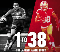 ~1 to 38 the Jarryd Hayne Story海报,1 to 38 the Jarryd Hayne Story预告片 -澳大利亚电影海报 ~