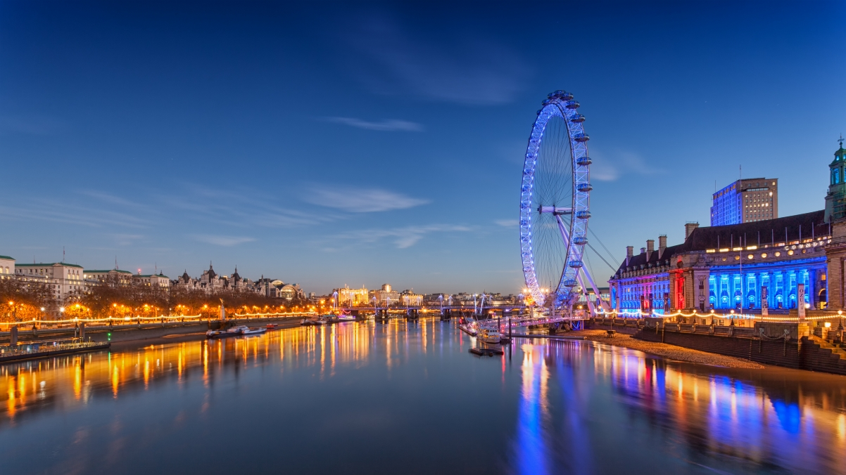 ‘~伦敦摩天轮4K风景桌面背景3840×2160’ 的图片