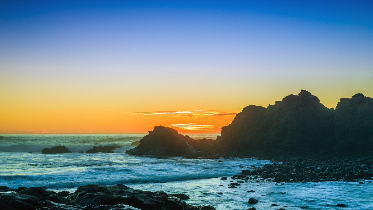 ‘~俄勒冈州阿拉戈角的日落 作者：jdphotopdx 4K风景桌面背景’ 的图片