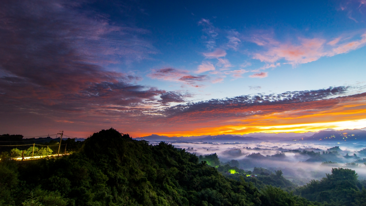 ‘~台湾美丽的早晨风景3840×2160 4K桌面背景’ 的图片