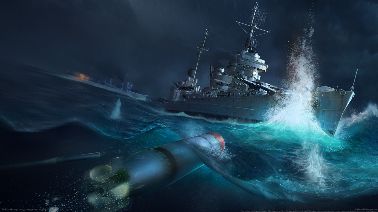 ‘~战舰世界(World of Warships)4k游戏桌面背景’ 的图片