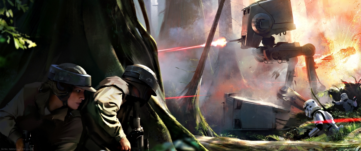 ‘~星球大战 Star Wars – Battlefront  3440×1440桌面背景’ 的图片