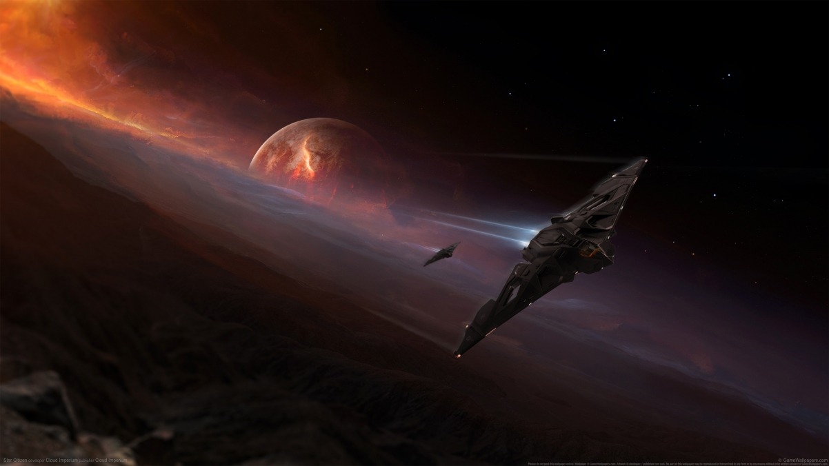 ‘~Star Citizen 星际公民 太空 飞船 4k游戏原画桌面背景’ 的图片