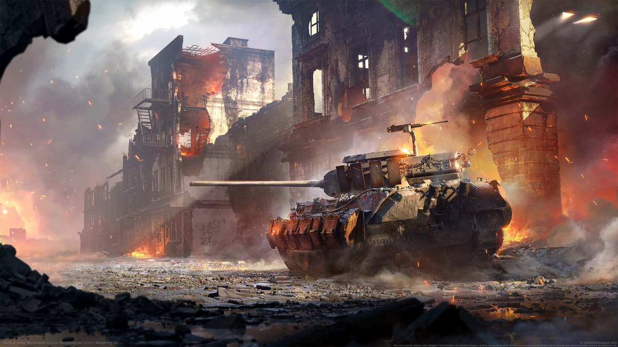 ‘~《坦克世界 World of Tanks: Mercenaries》4k桌面背景’ 的图片