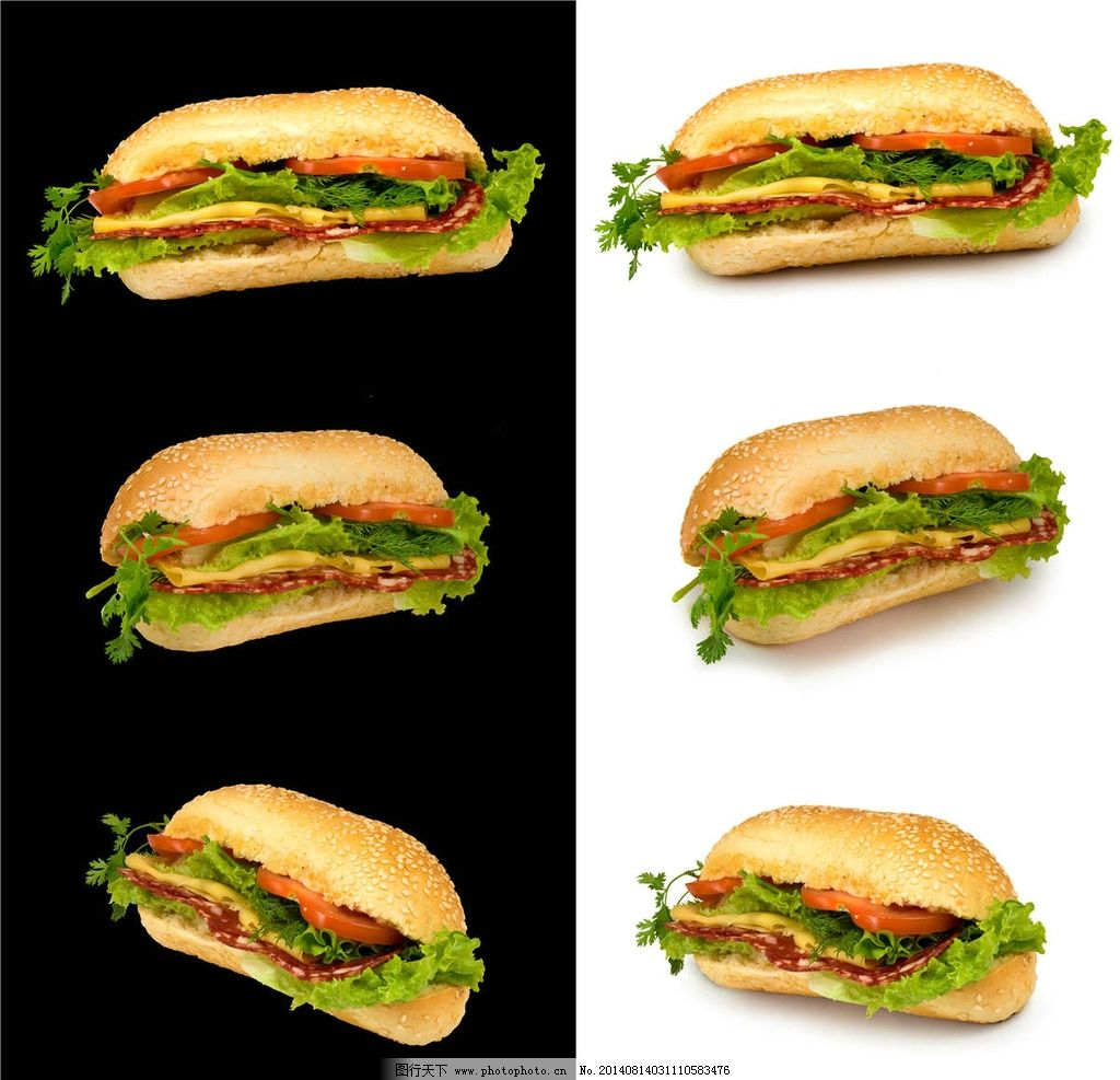 ‘~汉堡 三明治图片_装修模板_电商图片-  ~’ 的图片