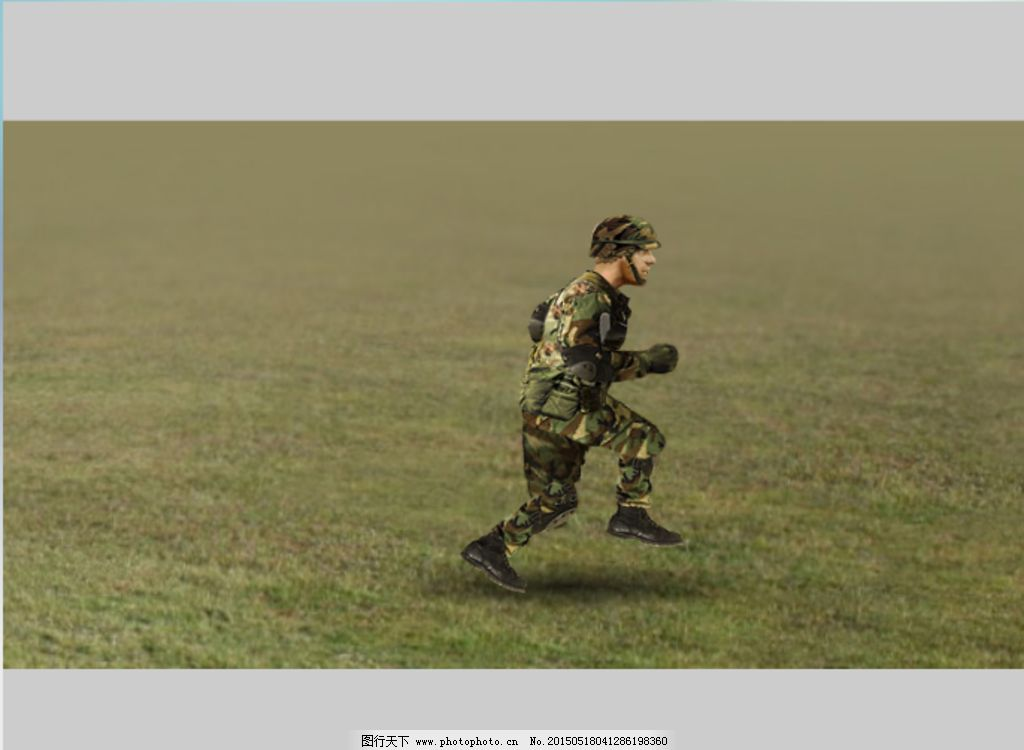 ‘~士兵跑步练习flash动画图片_店招促销_电商图片-  ~’ 的图片