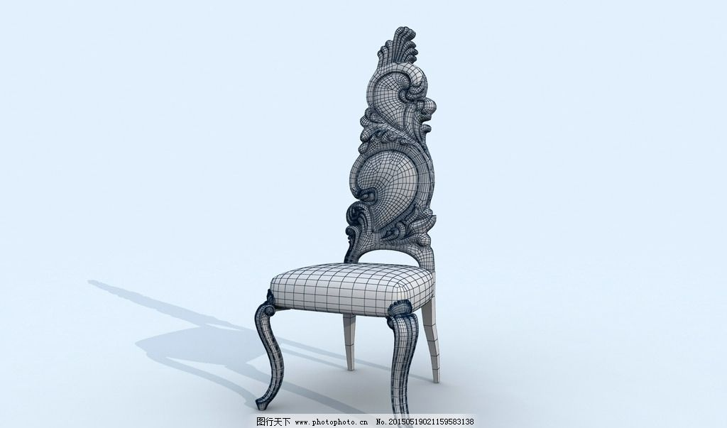 ‘~椅子图片_3D作品平面创作_3D平面创作-  ~’ 的图片