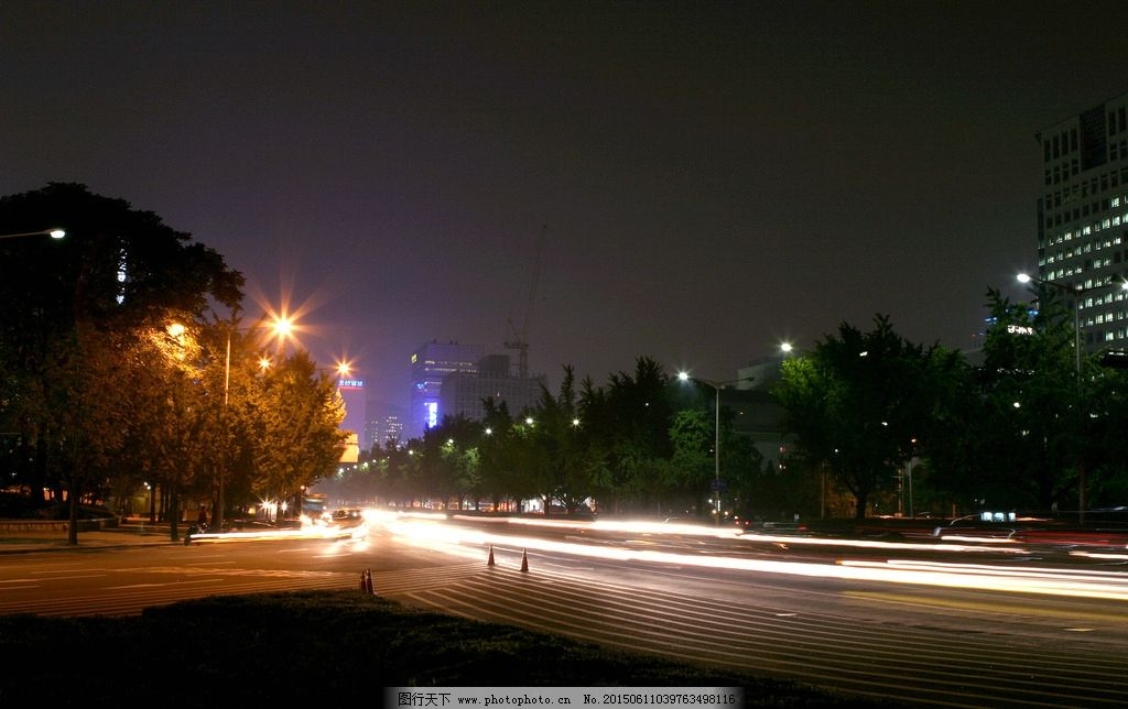 ‘~夜晚的道路图片_其他_环境平面创作-  ~’ 的图片