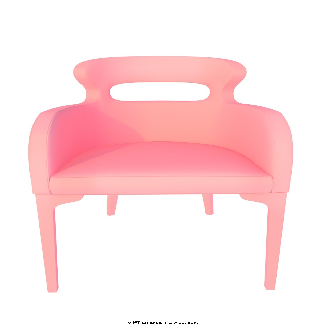 ‘~粉色椅子图片_装饰图案_平面创作元素-  ~’ 的图片