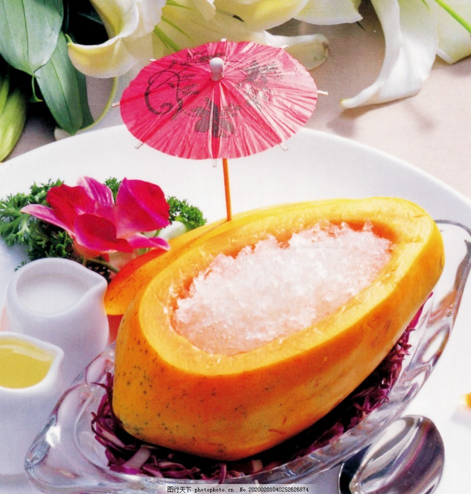 ‘~夏威夷木瓜炖官燕图片_传统美食_餐饮美食-  ~’ 的图片