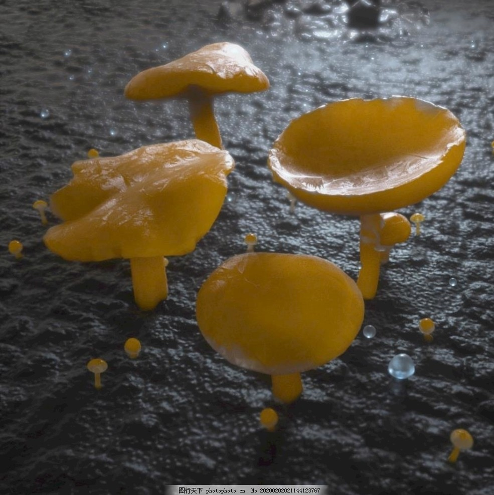 ‘~蘑菇图片_3D作品平面创作_3D平面创作-  ~’ 的图片
