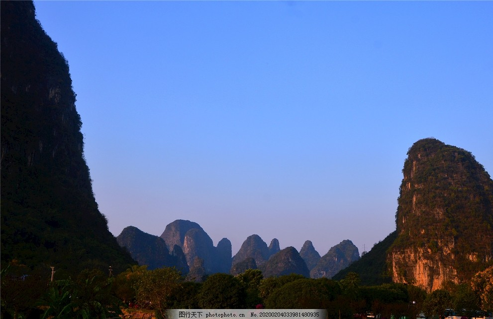 桂林山水,背景,景物,名胜,山峦,摄影,旅游摄影