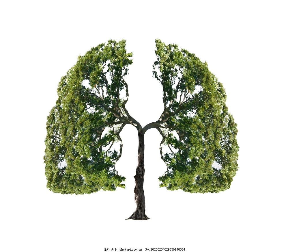 ‘~绿色肺图片_平面创作案例_广告创意-  ~’ 的图片